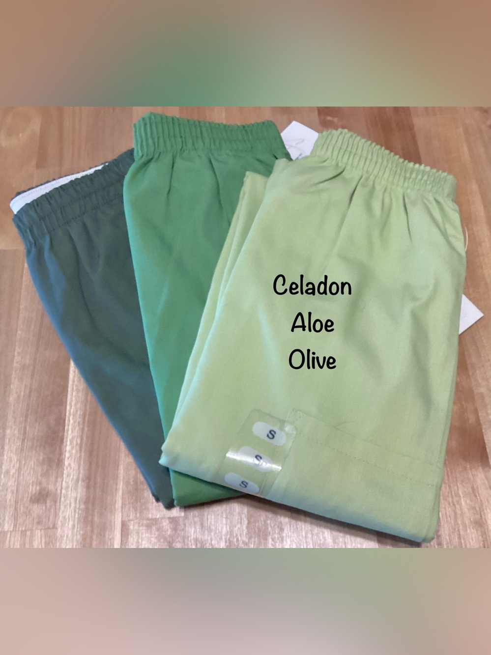 3 Pair Cherokee Workwear Scrub Pants 4200 Small Regular Length